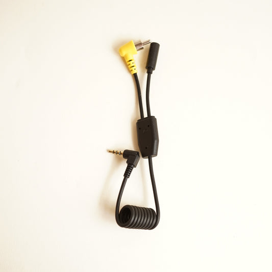 AV Composite Video + External Audio Cable for ImmersionRC PowerPlay | DEVBUILD | For Tapeless Camcorders | NEW