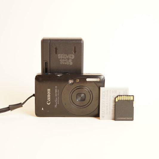 Canon PowerShot SD780 IS Digital Camera | 12.1MP | Tested & Working | Black
