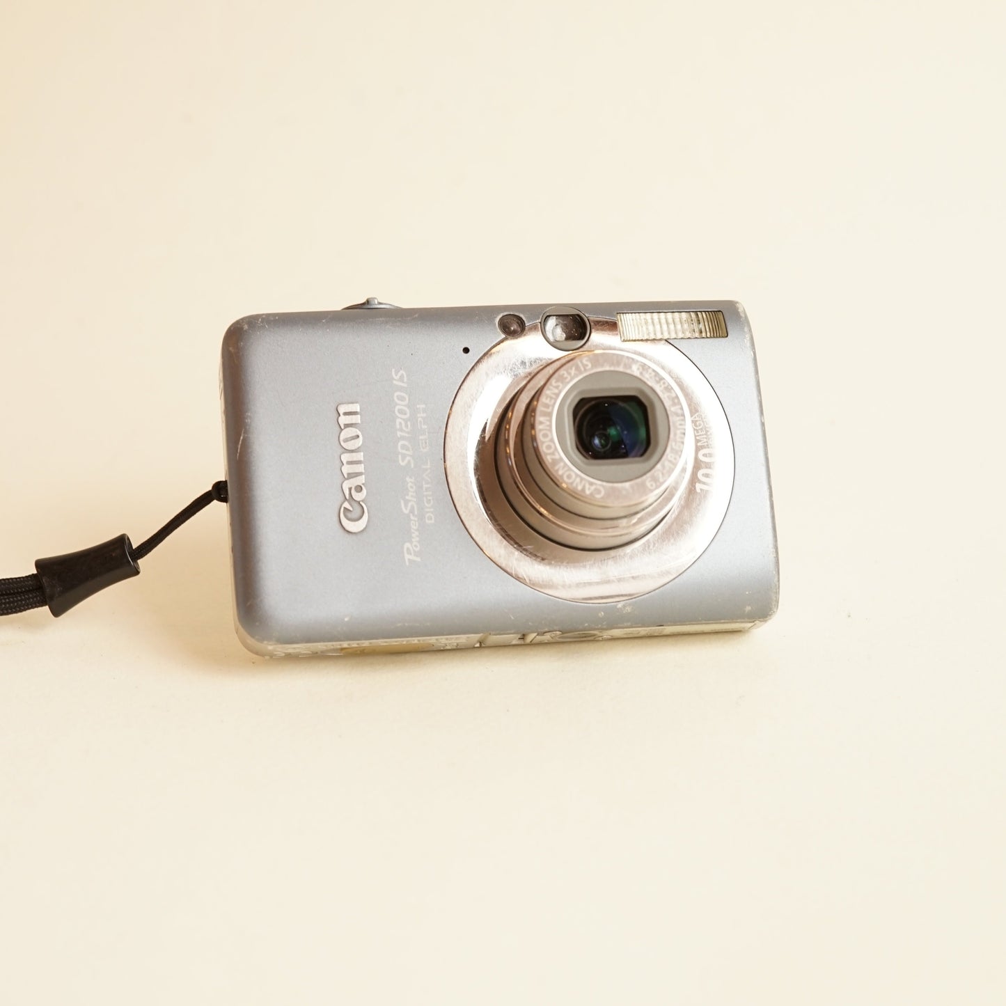 Canon PowerShot SD1200 IS Digital Camera | 10MP | Tested & Working | Grey