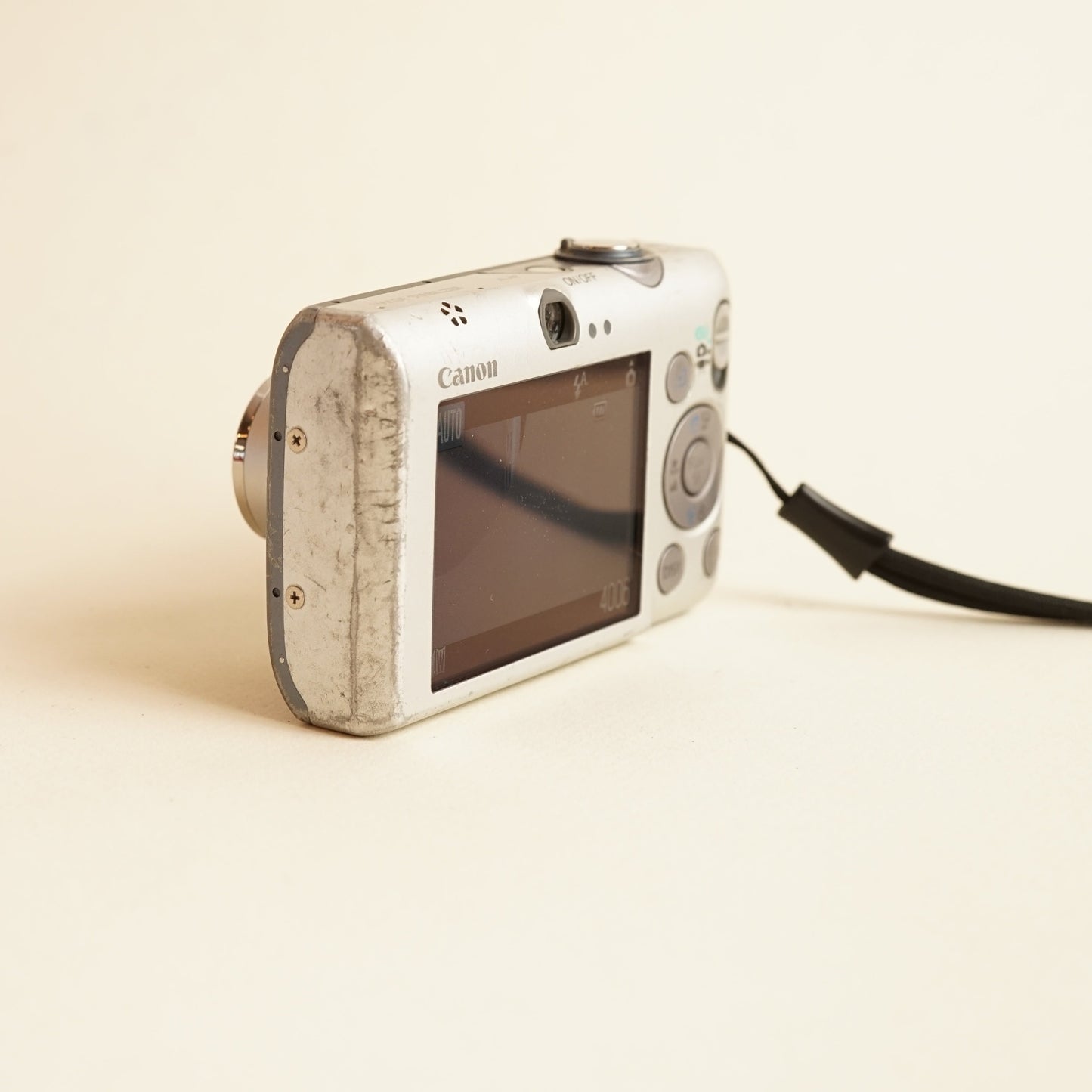 Canon PowerShot SD1200 IS Digital Camera | 10MP | Tested & Working | Grey