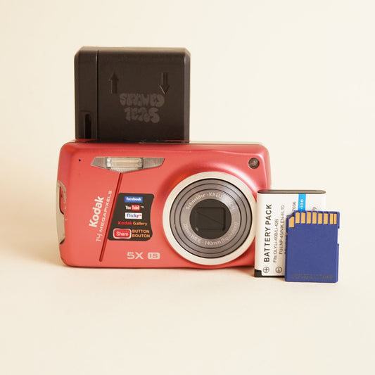 Kodak EasyShare M575 Digital Camera | 14MP | Tested & Working | Pink