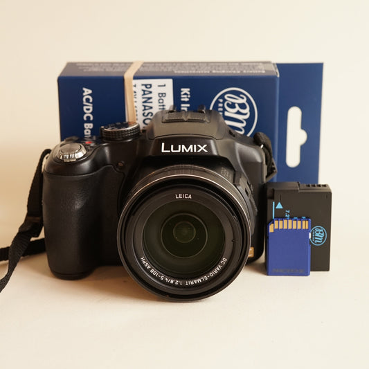 Panasonic Lumix DMC-FZ200 Digital Camera | 12.1MP | Tested & Working | Black