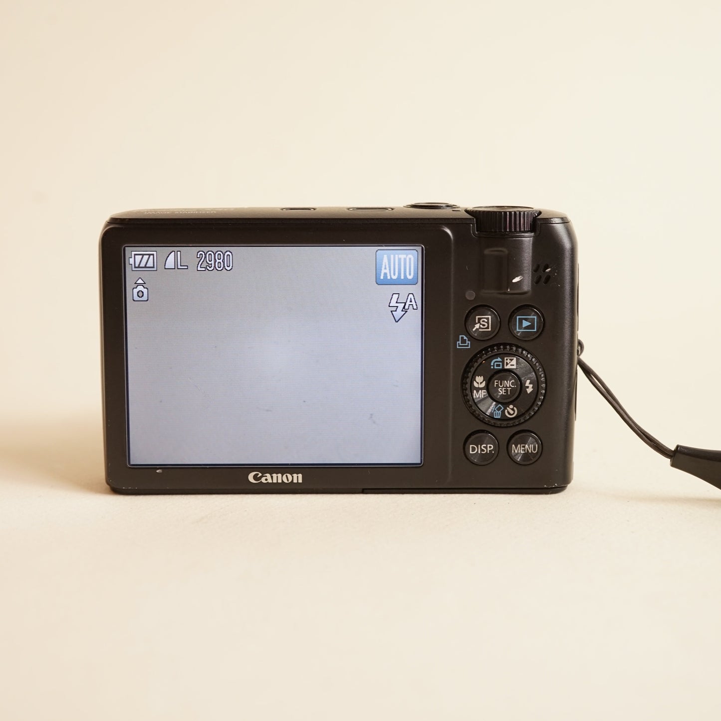 Canon PowerShot S90 Digital Camera | 10MP | Tested & Working | Black