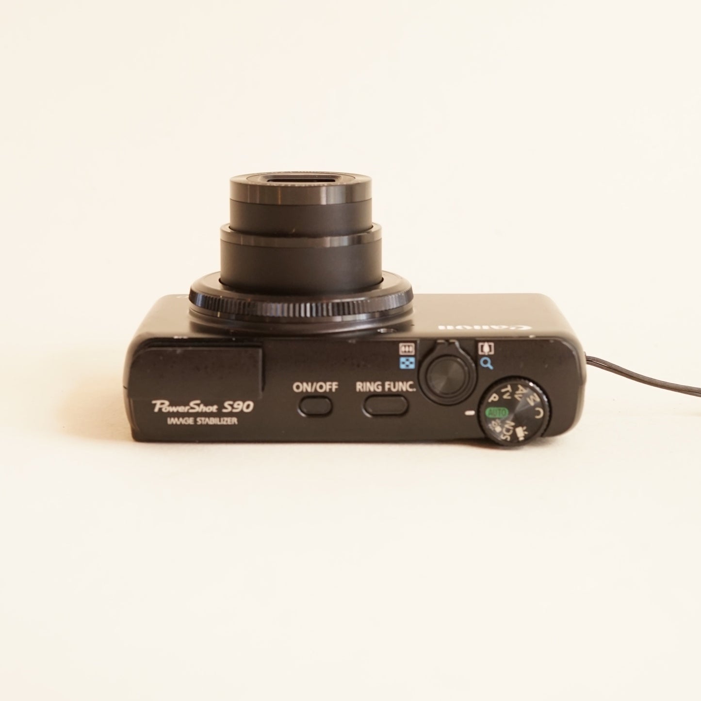 Canon PowerShot S90 Digital Camera | 10MP | Tested & Working | Black