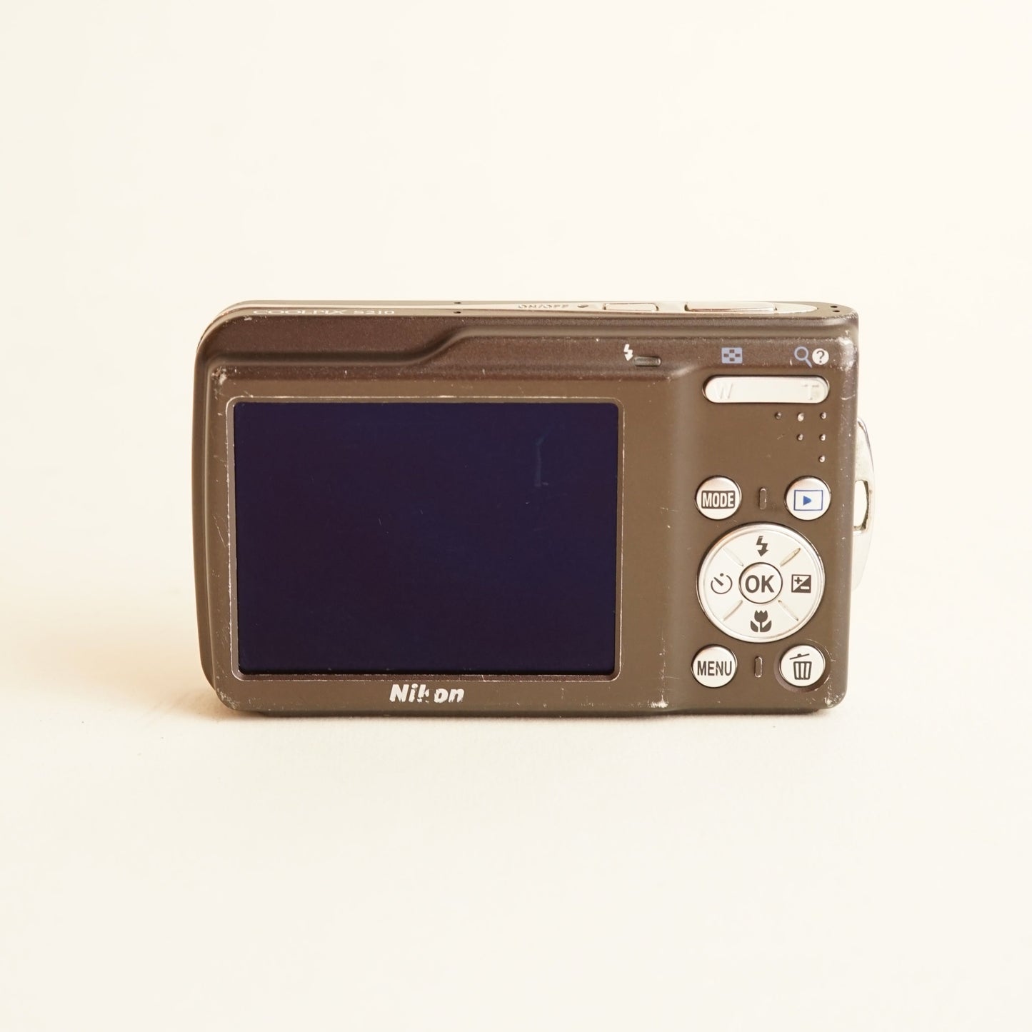 Nikon Coolpix S210 Digital Camera | 8MP | Tested & Working | Brown