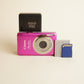 Canon PowerShot ELPH 100 HS Digital Camera | 12.1MP | Tested & Working | Pink