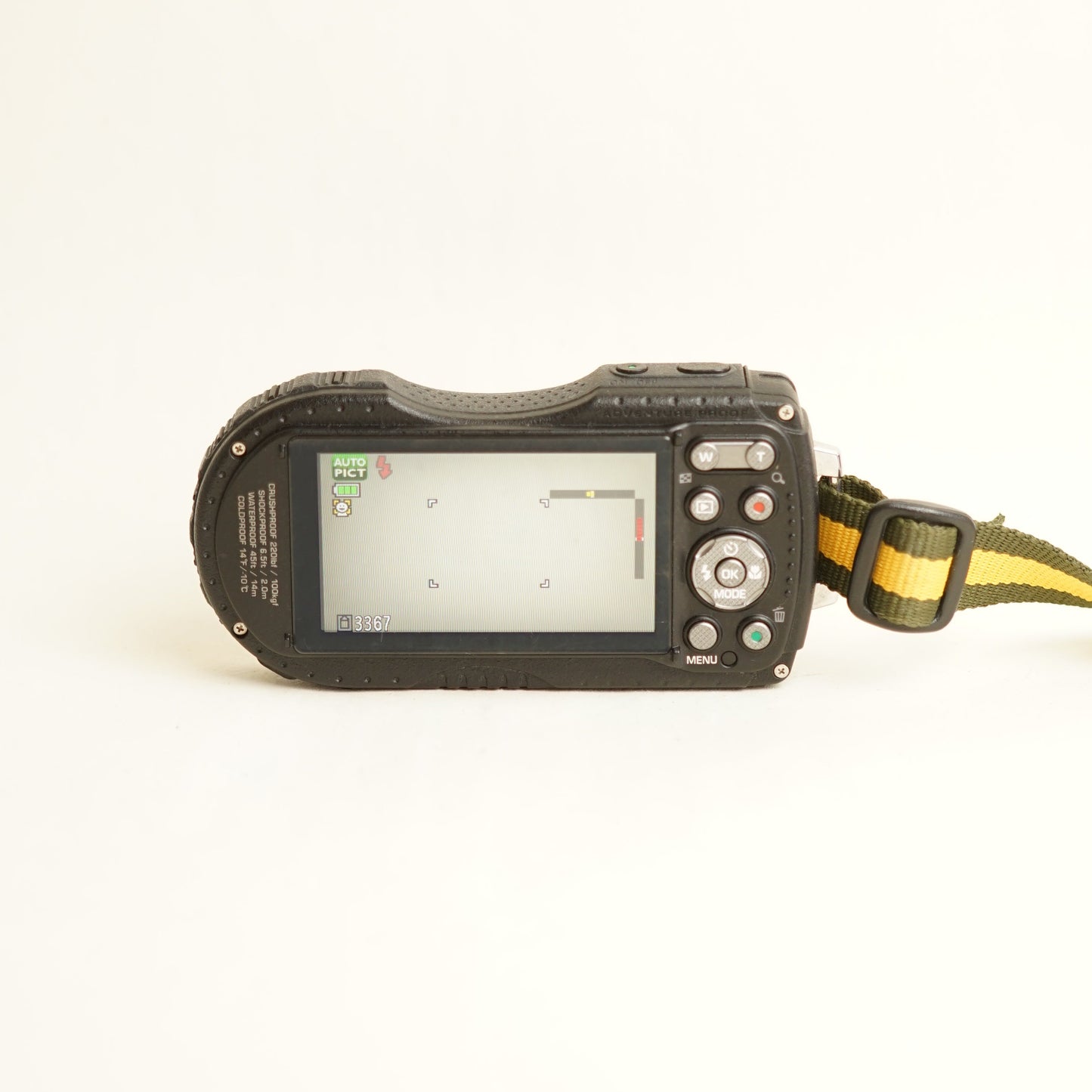 Pentax WG-III Digital Camera | 16MP | Tested & Working | Black