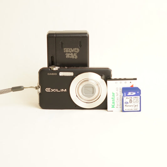 Casio Exilim EX-S10 Digital Camera | 9.1MP | Tested & Working | Black