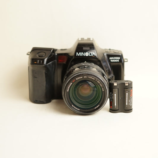 Minolta Maxxum 7000i Film Camera | 35mm SLR | Tested & Working | Black