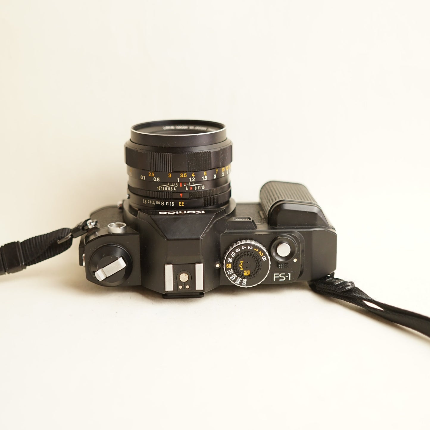 Konica FS-1 Film Camera | 35mm SLR | Tested & Working | Black