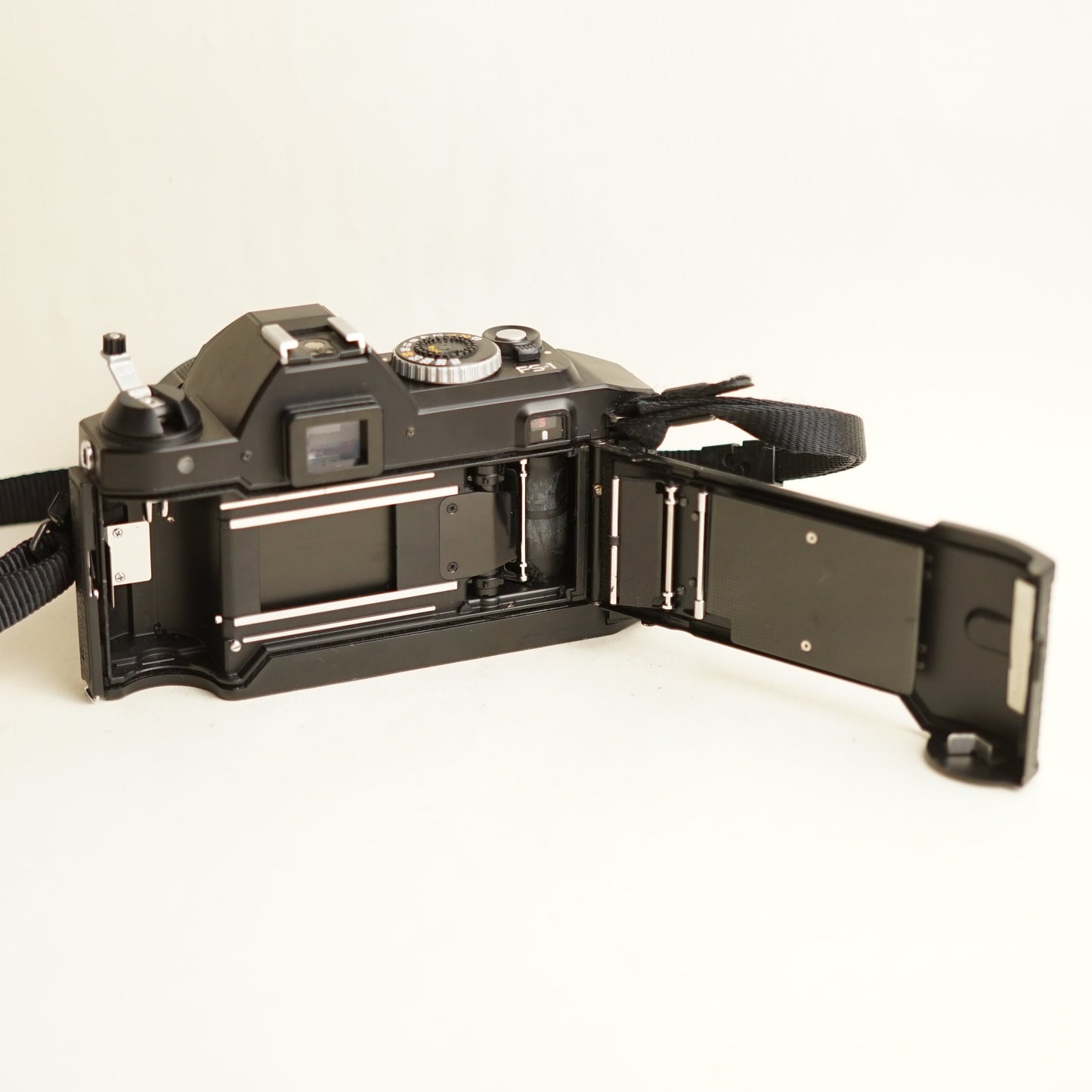 Konica FS-1 Film Camera | 35mm SLR | Tested & Working | Black