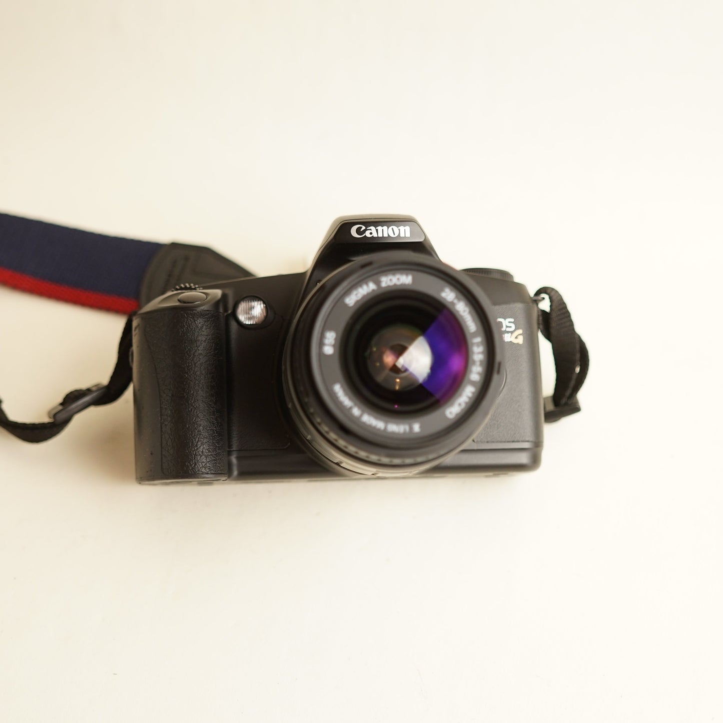 Canon EOS Rebel G Film Camera with Canon 35–80mm Lens | 35mm SLR | Tested & Working | Silver & Black