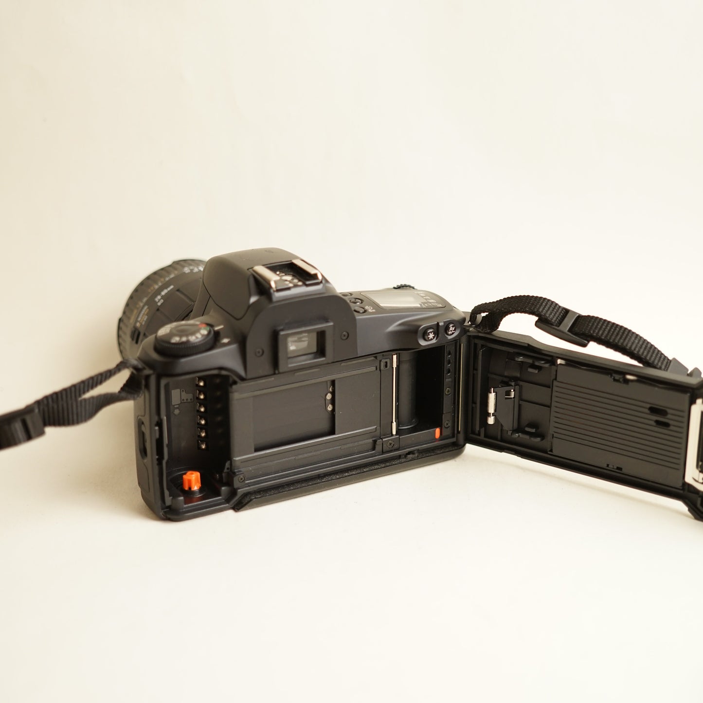 Canon EOS Rebel G Film Camera with Canon 35–80mm Lens | 35mm SLR | Tested & Working | Silver & Black