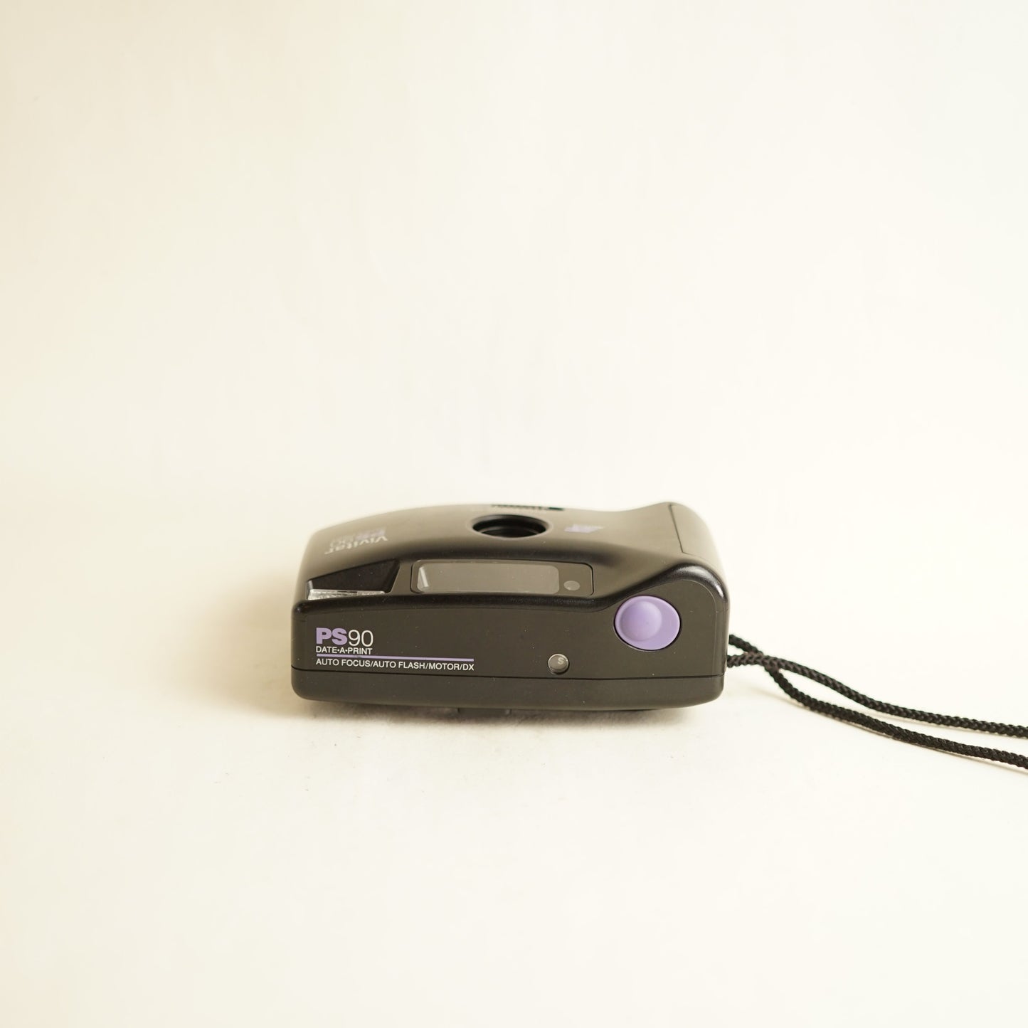 Vivitar PS90 Film Camera | 35mm Point &amp; Shoot | Tested & Working | Black