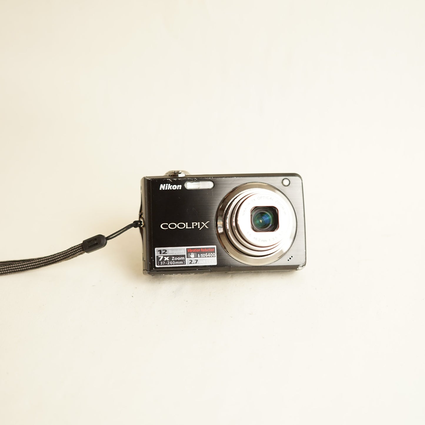 Nikon Coolpix S630 Digital Camera | 12MP | Tested & Working | Black