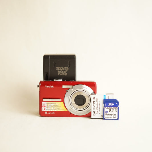 Kodak EasyShare MD863 Digital Camera | 8MP | Tested & Working | Red