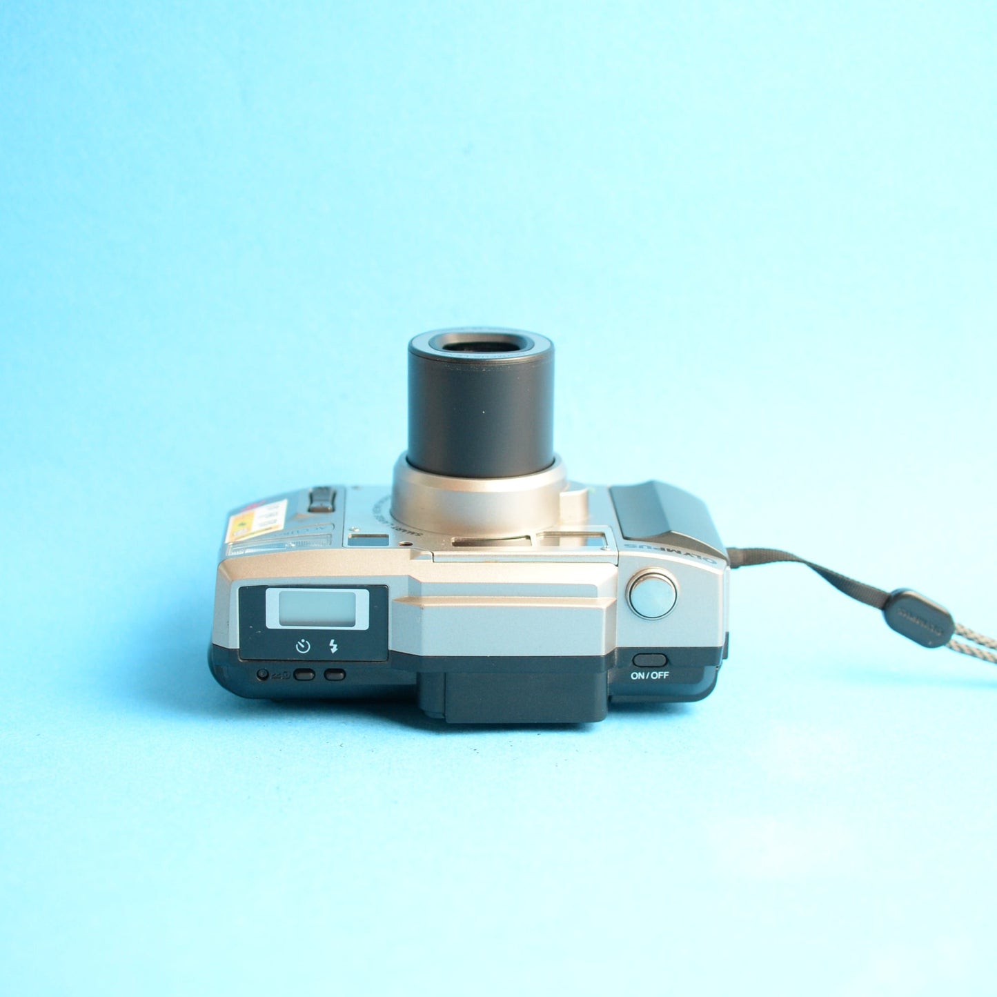 Olympus Accura View 80 Film Camera | 35mm Point &amp; Shoot | Tested & Working | Silver