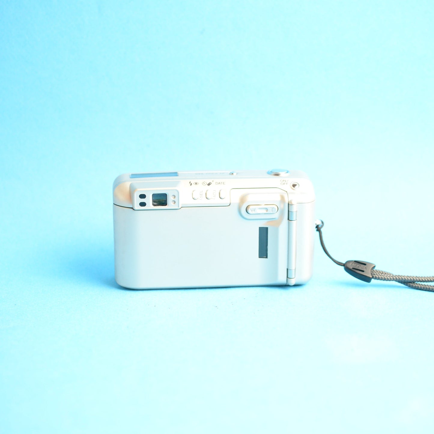 Minolta Freedom Zoom 140 Date Film Camera | 35mm Point & Shoot | Tested & Working | Silver