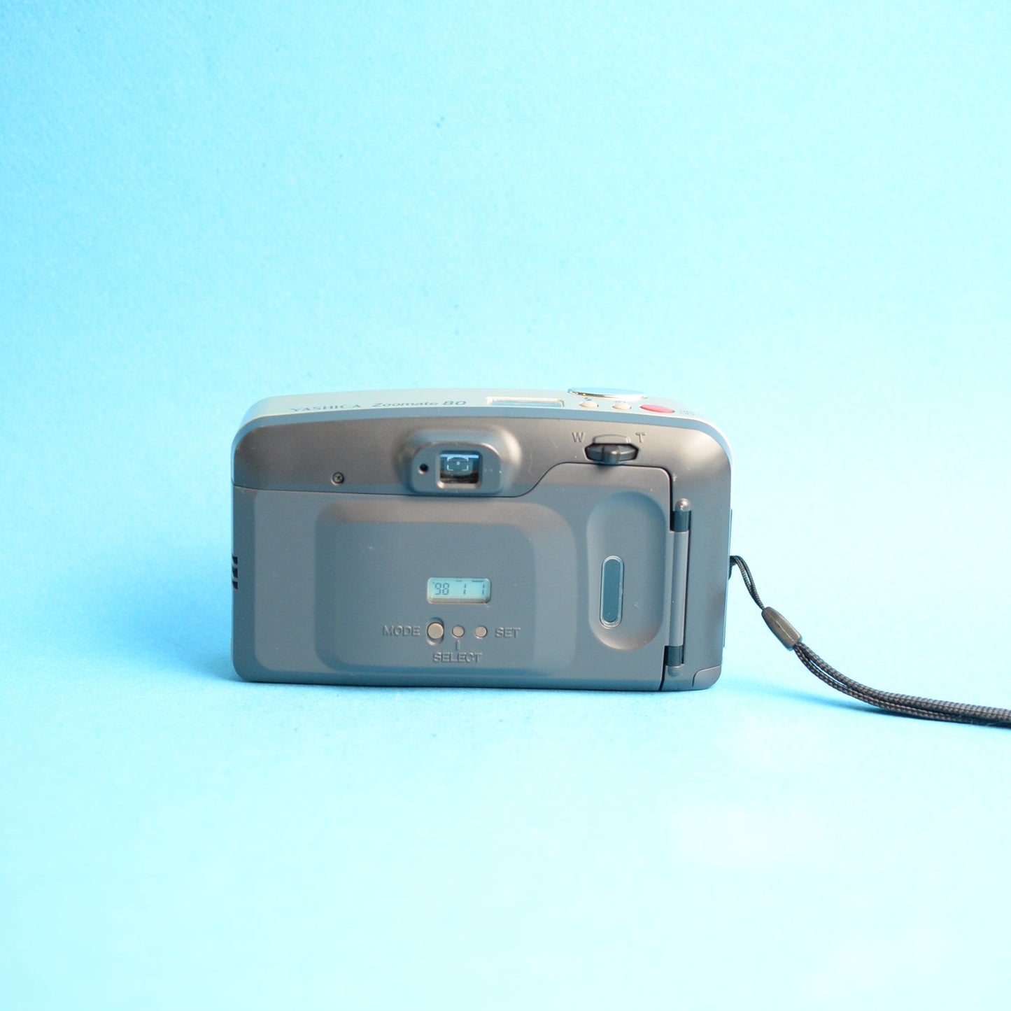 Yashica Zoomate 80 Film Camera | 35mm Point & Shoot | Tested & Working | Gold