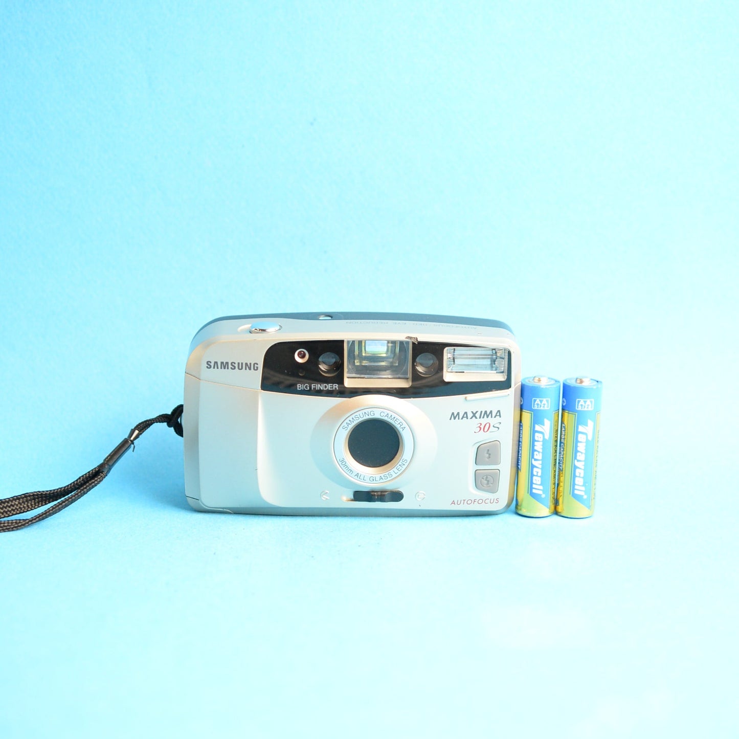 Samsung Maxima 30S Film Camera | 35mm Point & Shoot | Tested & Working | Gold