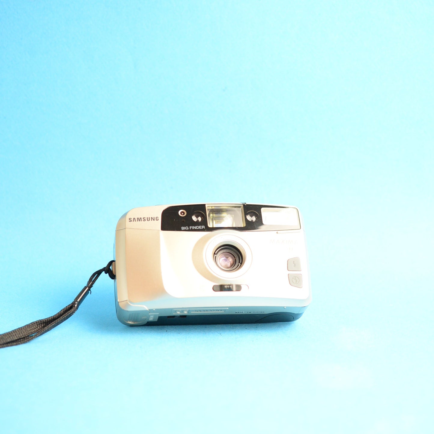 Samsung Maxima 30S Film Camera | 35mm Point & Shoot | Tested & Working | Gold
