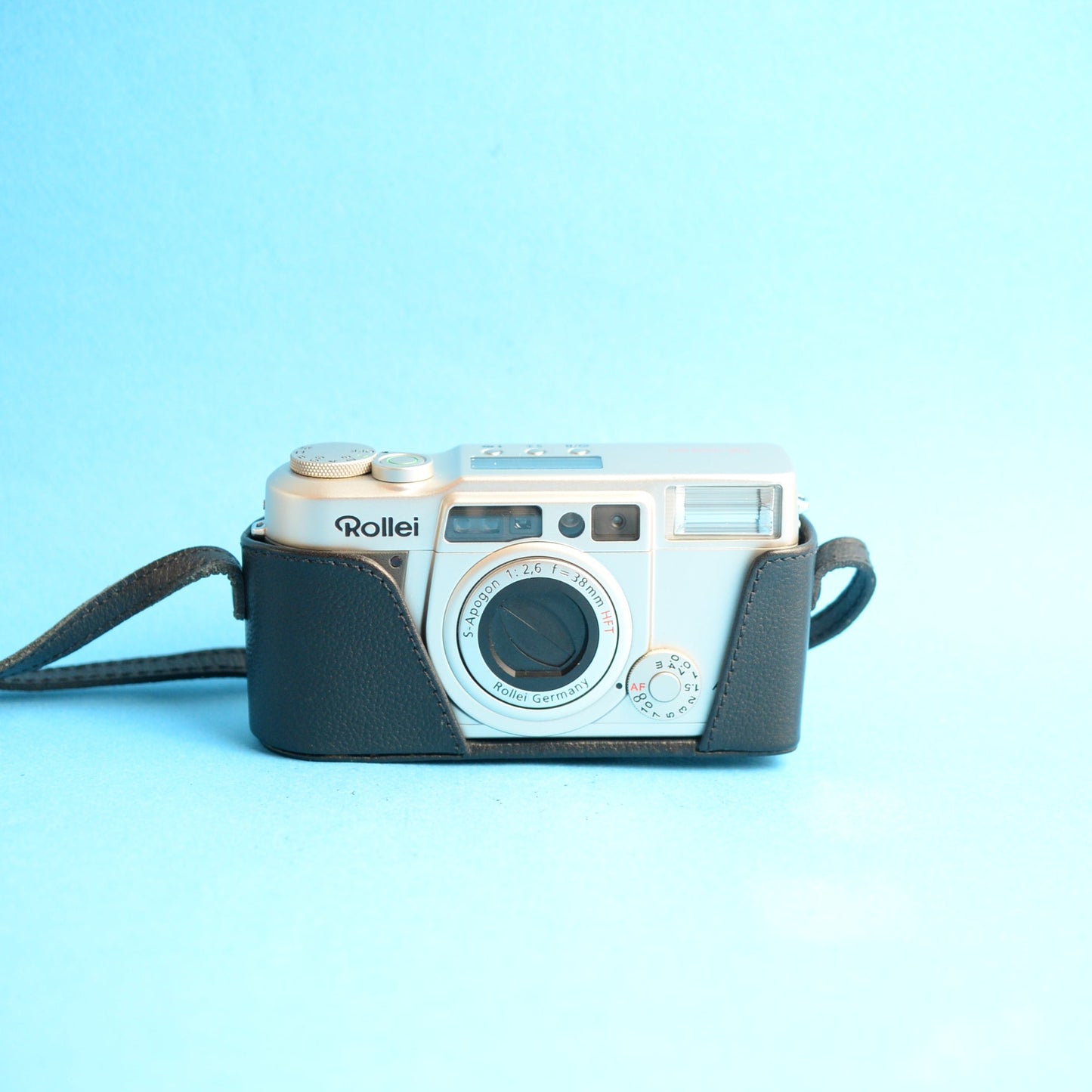 Rollei AF-M35 Film Camera | 35mm Point & Shoot | Tested & Working | Silver