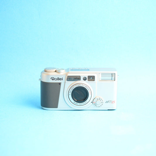 Rollei AF-M35 Film Camera | 35mm Point & Shoot | Tested & Working | Silver