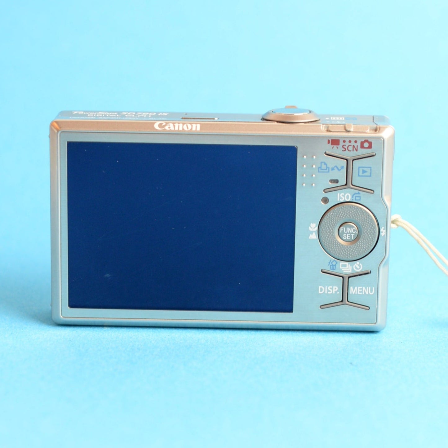 Canon PowerShot SD790 IS Digital Camera | 10MP | Tested & Working | Silver