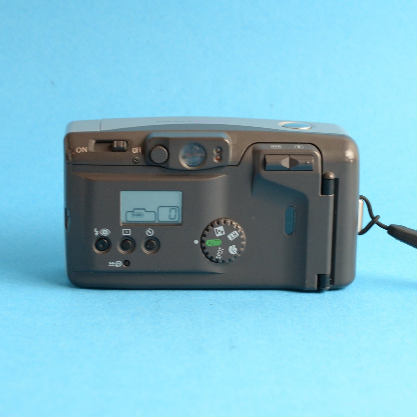 Canon Sure Shot 105 Zoom S Film Camera | 35mm Point & Shoot | Tested & Working | Silver