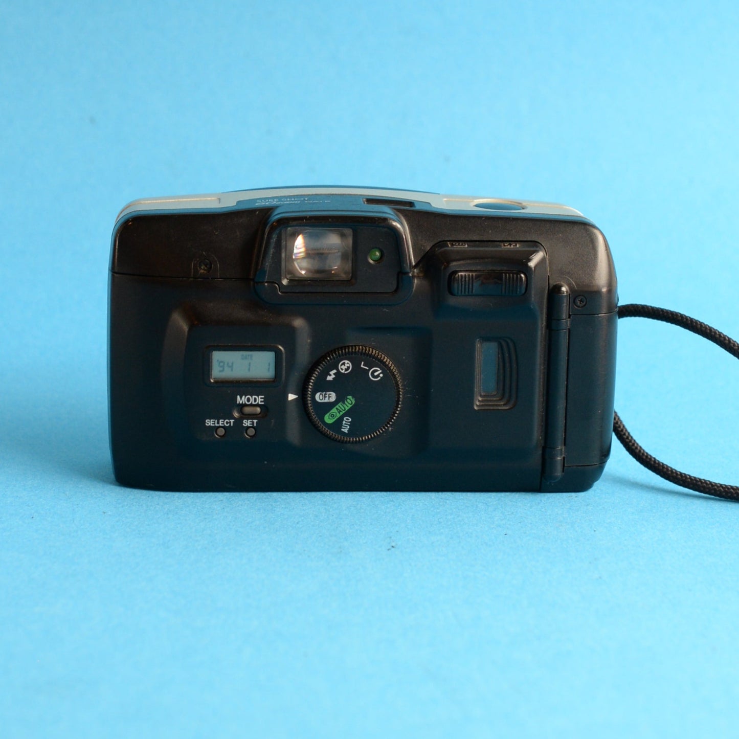 Canon SureShot 60 Zoom Date Film Camera | 35mm Point & Shoot | Tested & Working | Silver