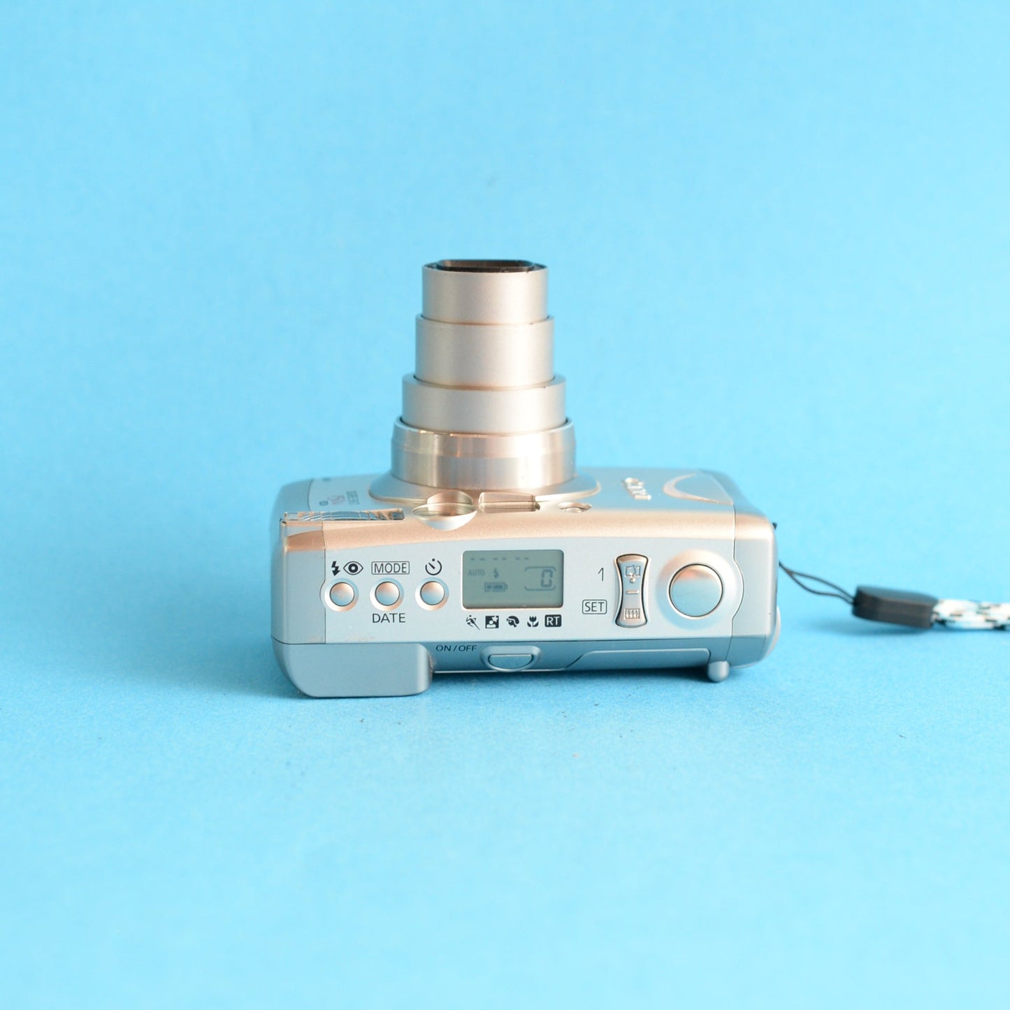 Canon SureShot 150u 35mm Point & Shoot Film Camera | Tested & Working | Silver