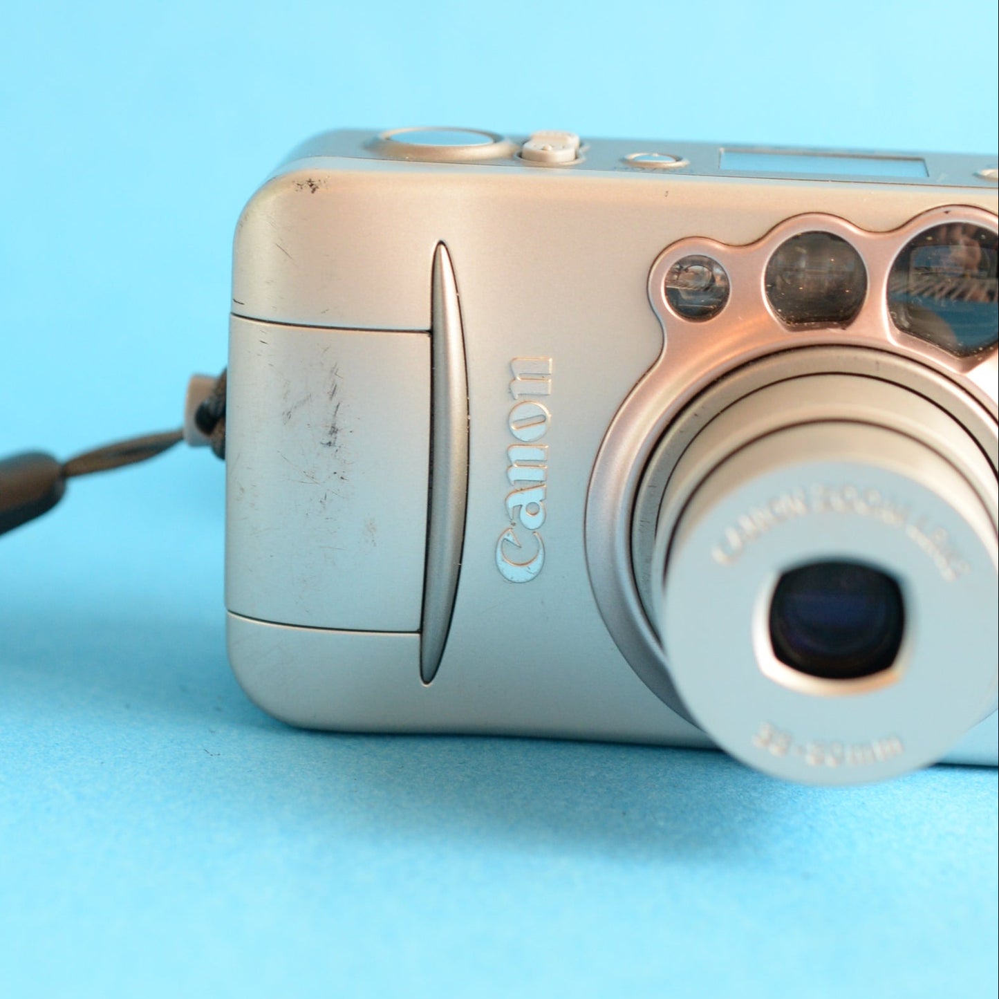 Canon SureShot 80u Film Camera | 35mm Point & Shoot | Tested & Working | Silver