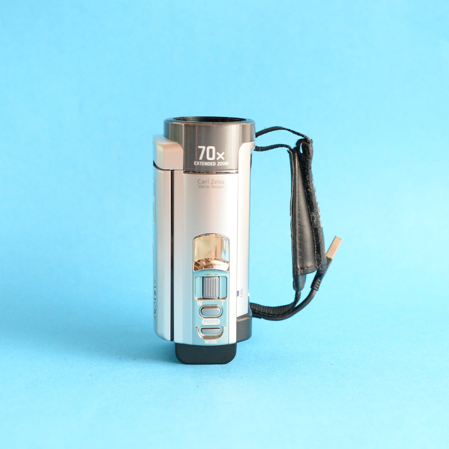 Sony Handycam DCR-SX85 Camcorder | 70x Zoom | Tested & Working | Silver