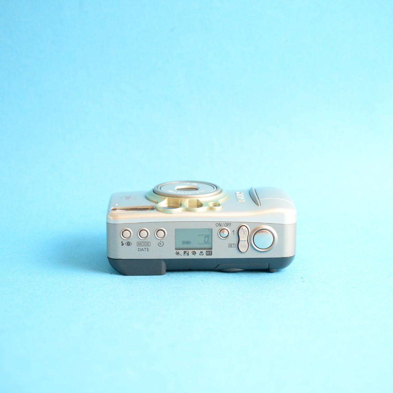 Canon SureShot 90u Film Camera | 35mm Point & Shoot | Tested & Working | Silver