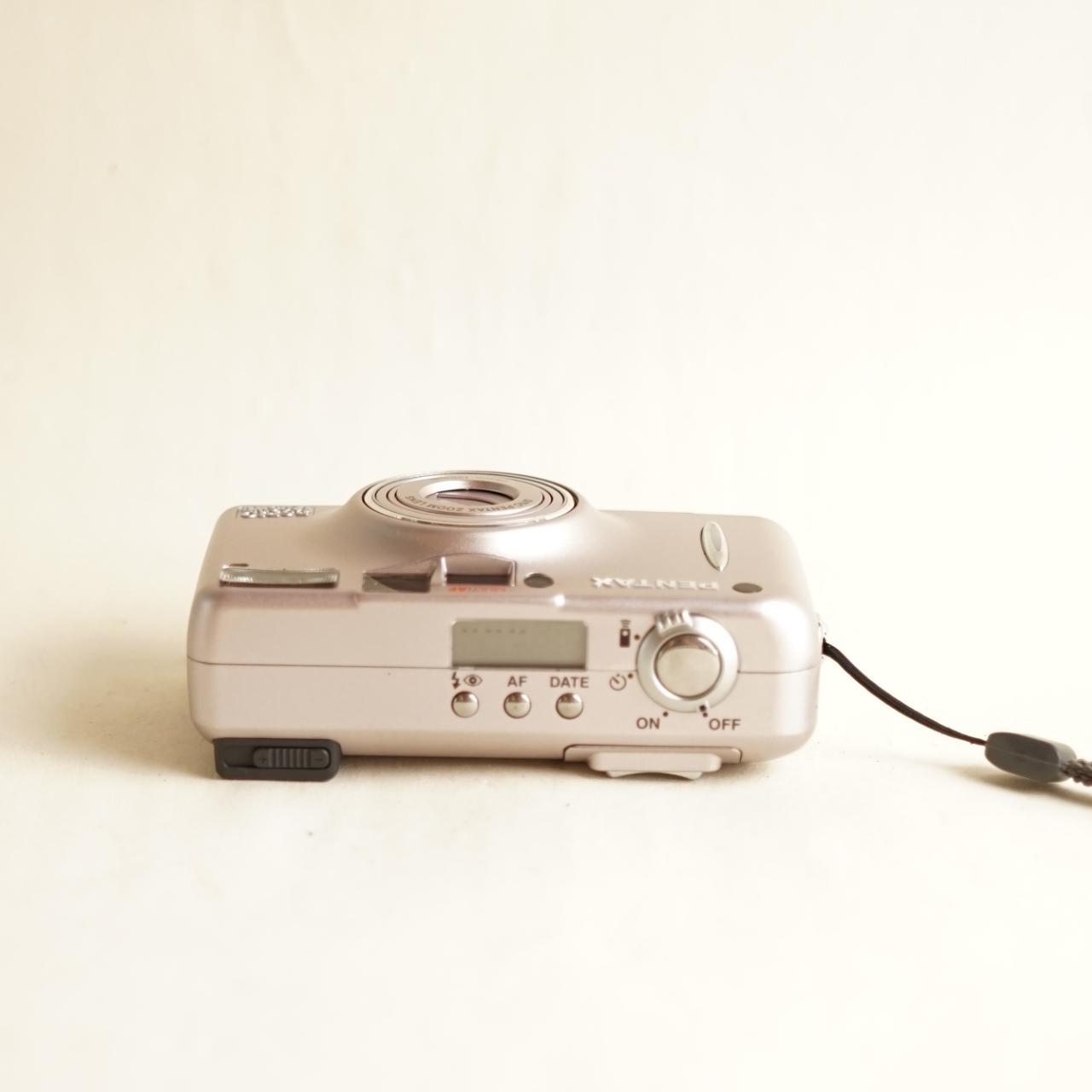 Pentax Espio 120SW II Film Camera | 35mm Point & Shoot | Tested & Working | Light Purple