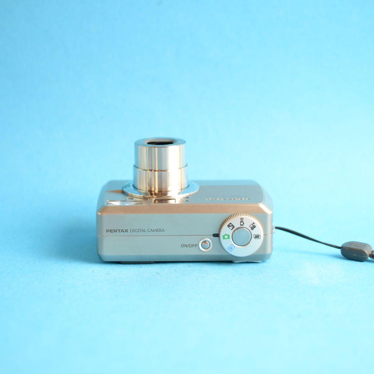 Pentax Optio 330 Digital Camera | 3.2MP | Tested & Working | Silver