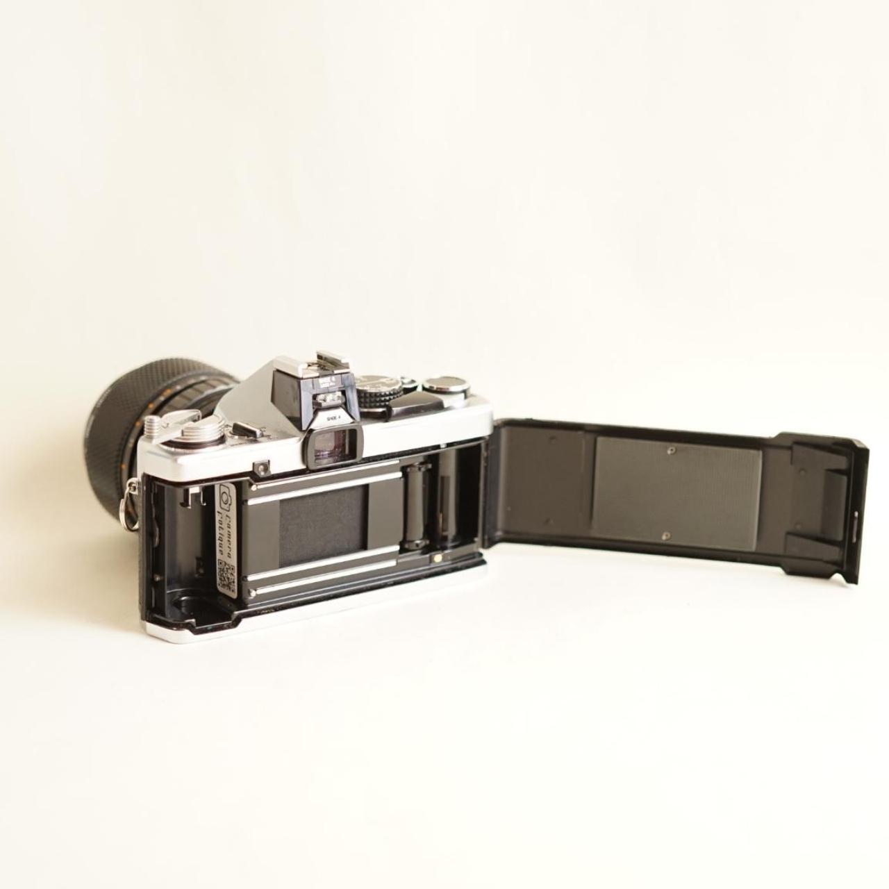 Olympus OM-2 Film Camera | 35mm SLR | Tested & Working | Silver & Black