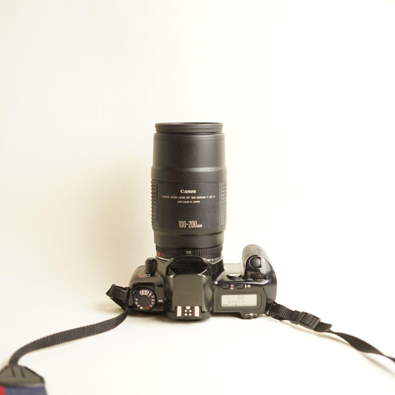 Canon EOS Rebel XS Film Camera | 35mm SLR | Tested & Working | Black