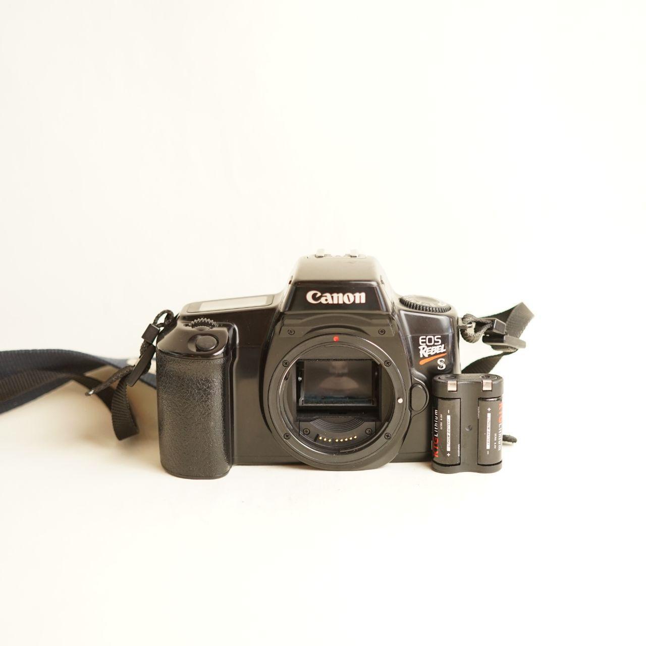 Canon EOS Rebel S Film Camera | 35mm SLR | Tested & Working | Black