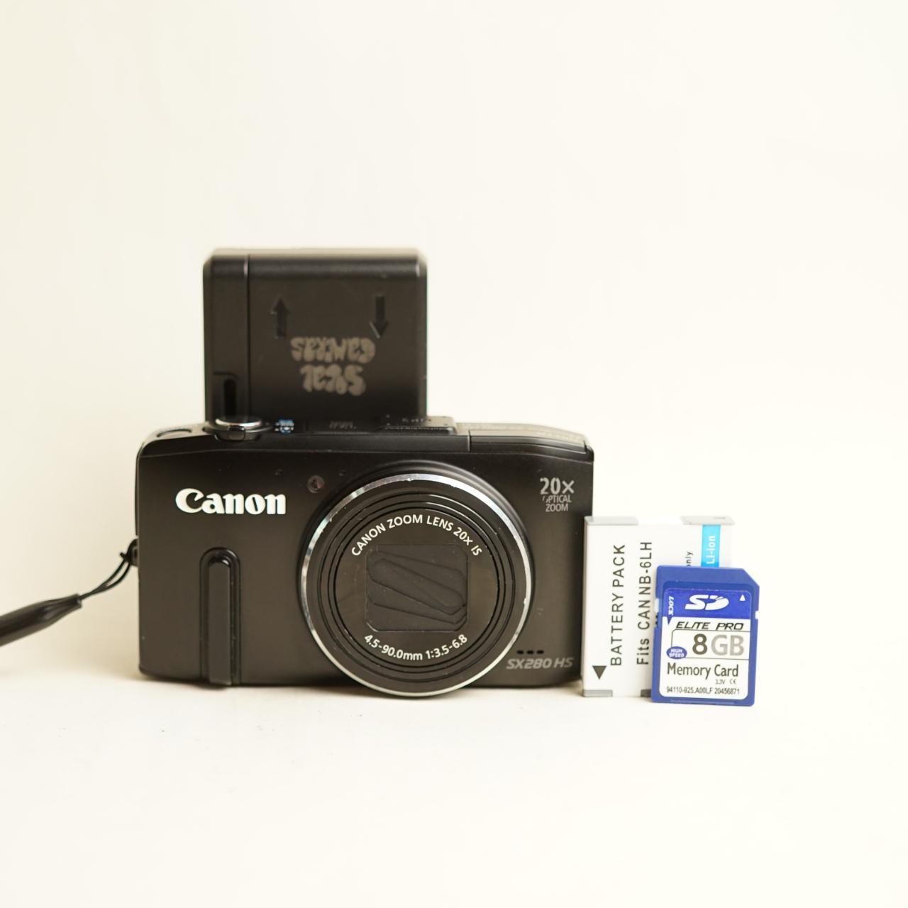 Canon PowerShot SX280 HS Digital Camera | 12.1MP | Read Description | Black