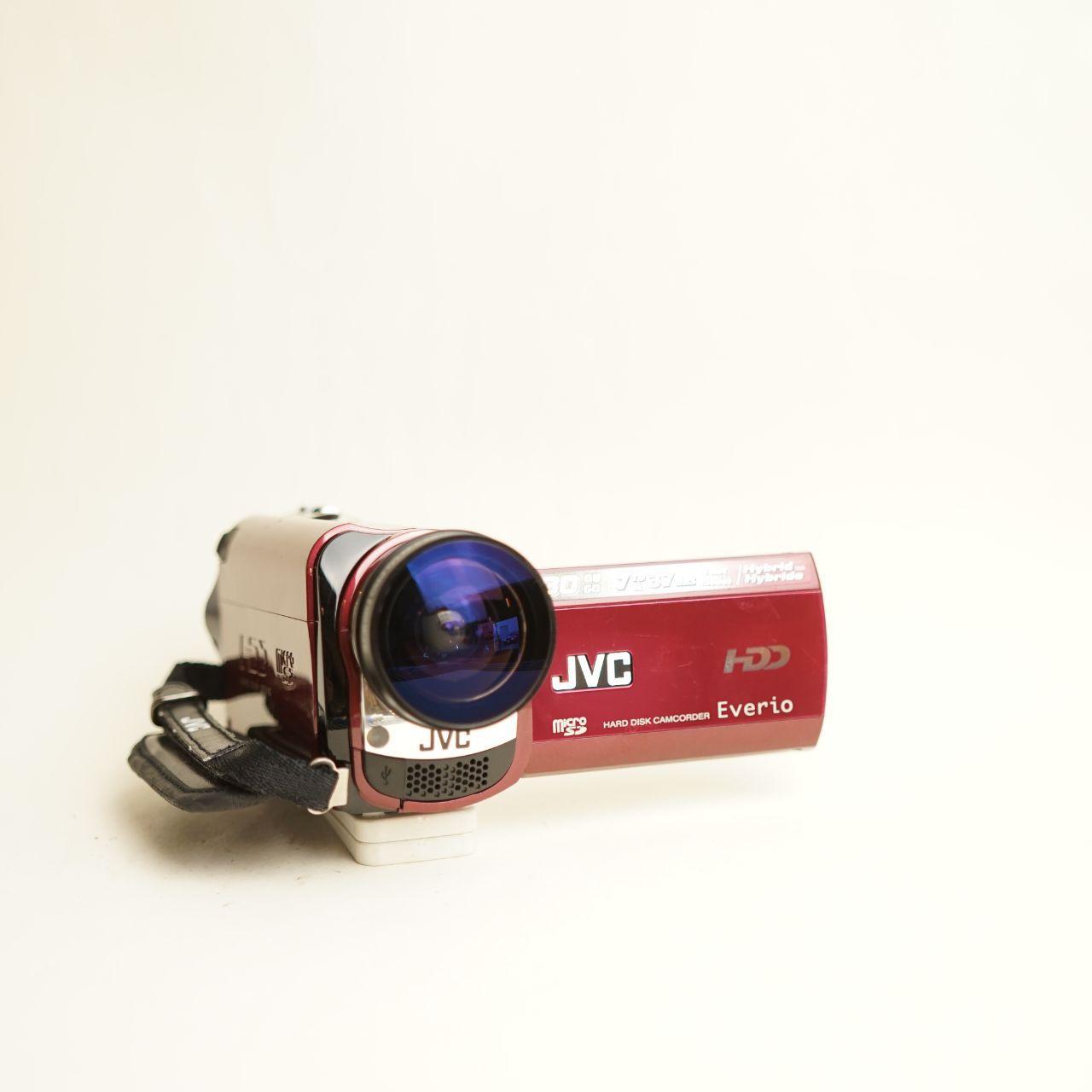 JVC GZ-MG330RU Camcorder | Tested & Working | Red