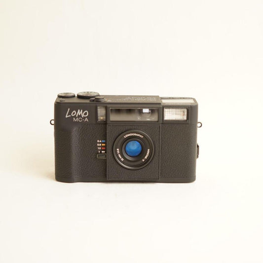 Lomo MC-A Film Camera | 35mm Point & Shoot | Tested & Working | Black