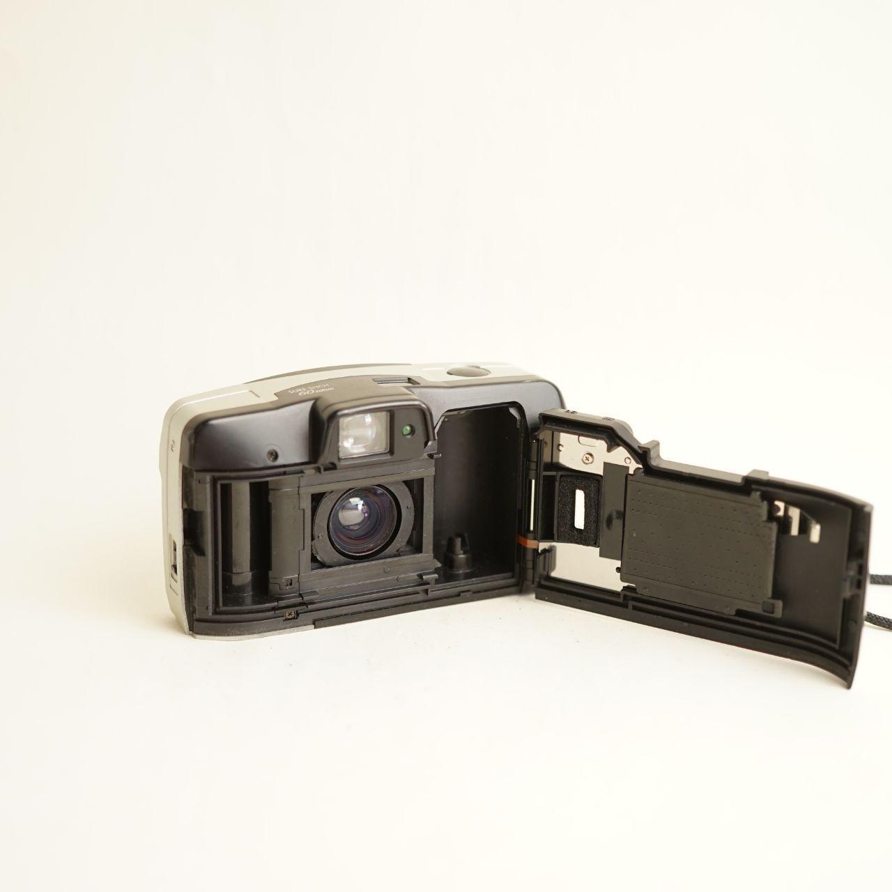Canon Sure Shot 60 Zoom Film Camera | 35mm Point & Shoot | Tested & Working | Silver
