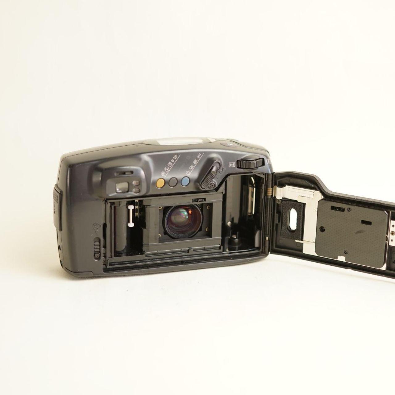 Pentax Zoom 105-R Film Camera | 35mm Point & Shoot | Tested & Working | Grey