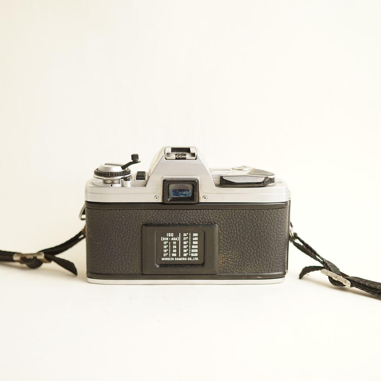 Minolta X-370 Film Camera | 35mm SLR | Tested & Working | Silver & Black