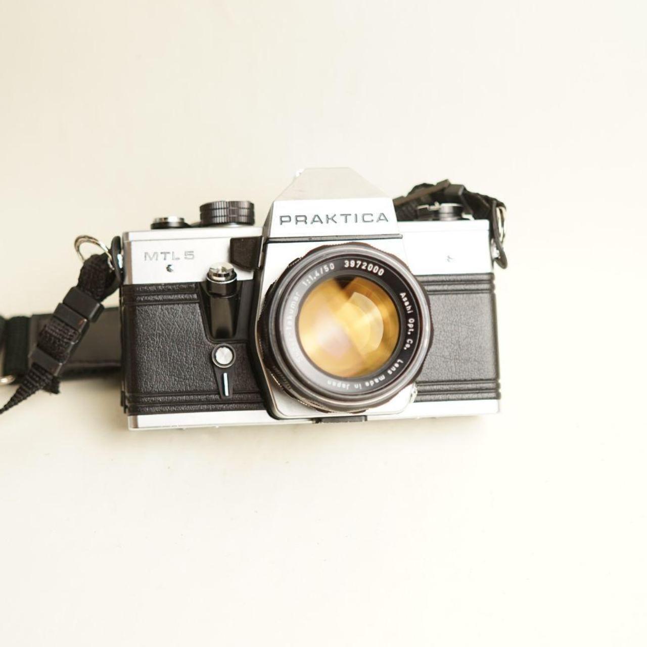 Praktica MTL 5 Film Camera | 35mm SLR | Tested & Working | Silver & Black