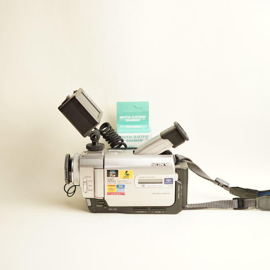 Sony Handycam DCR-TRV11 Digital Camcorder with Tapeless Setup | Tested & Working | Silver