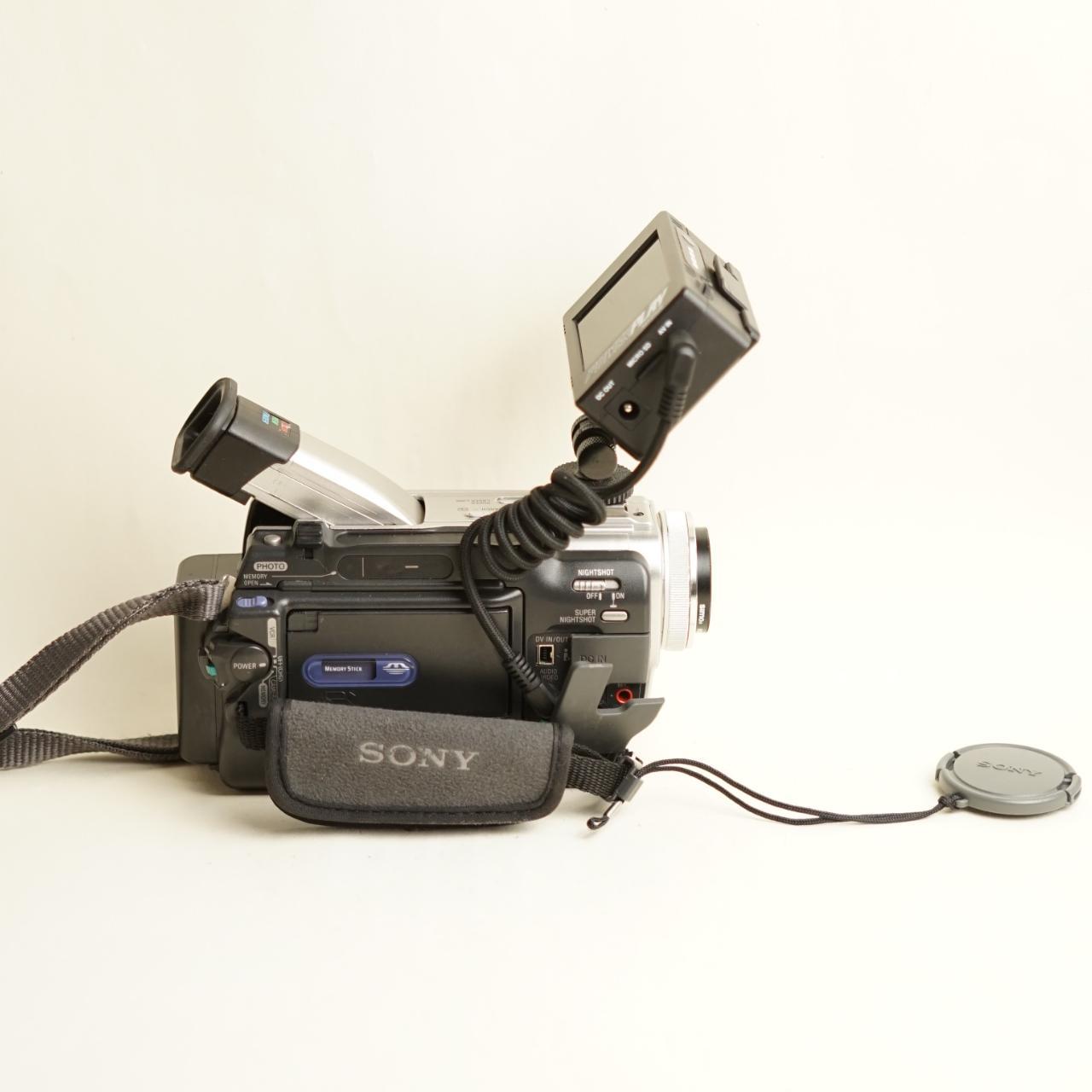 Sony Handycam DCR-TRV11 Digital Camcorder with Tapeless Setup | Tested & Working | Silver