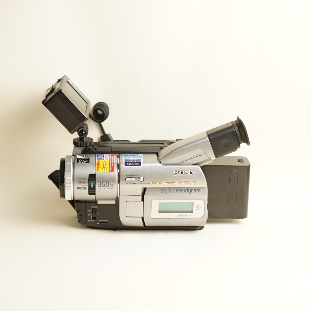 Sony Handycam DCR-TRV103 Digital Camcorder with Tapeless Setup | Tested & Working | Silver