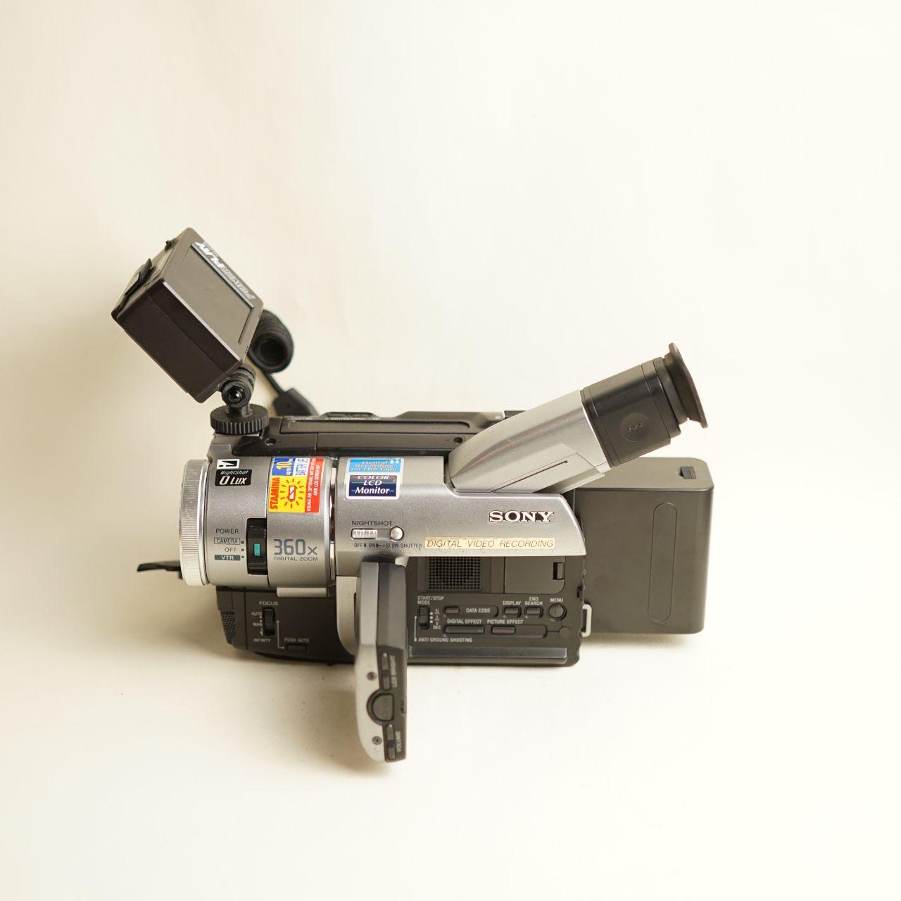 Sony Handycam DCR-TRV103 Digital Camcorder with Tapeless Setup | Tested & Working | Silver